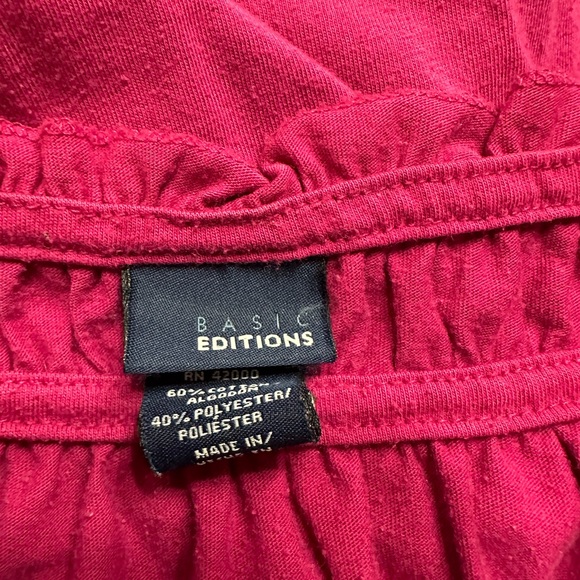 Basic Editions 2 Casual Tops - Size 2X - Picture 14 of 14